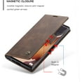 thumbnail image 3 of Leather Case For Samsung Galaxy Note 20 Ultra Case,Leather Wallet Case Classic Design with Card Slot and Magnetic Closure Flip Fold Case for Samsung Note 20 Ultra 5G, 3 of 9