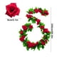 thumbnail image 3 of Corona De Flores Silvestres Artificiales Para Decoración Del Hogar, Interiores Y Exteriores, Arcos De Boda, Porches Y Escaleras. Decoración Para Todo El Año., 3 of 9