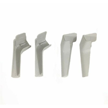 Thetford 94170 Medium Rain Gutter Spouts, Polar White