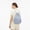 blue, variant on Unisex Solid Drawstring Backpack - Simple High-Style Large Capacity Bag for School, Work & Couple Outings (Black/Off-White/Khaki/Blue)