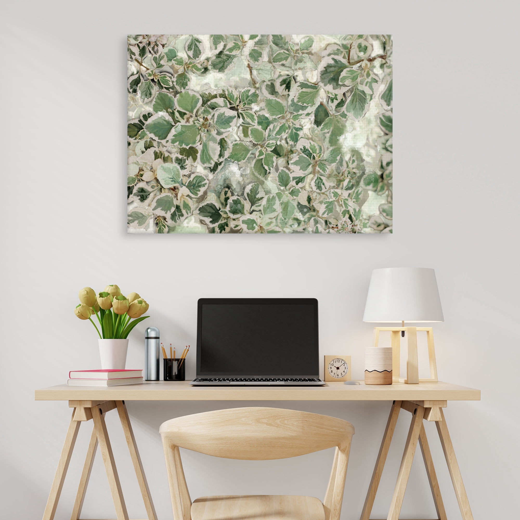 Les Feuilles by Studio Arts Canvas Art Print