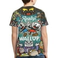 thumbnail image 3 of Youth The Cuphead Show T Shirts 3D Printed Short Sleeve Tee Shirt for Boys Girls, 3 of 7