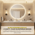 thumbnail image 4 of Alora Canada Revolve II WV311601UBCG Single Light Bathroom Fixture, T10 Bulb, 4 of 7
