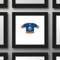 thumbnail image 3 of Gallery Pops NHL - New York Islanders - Home Uniform Front Wall Art, Black Framed Version, 12" x 12", 3 of 5