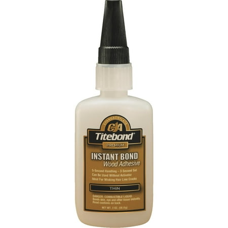 Titebond Instant Bond Thin CA Wood Glue - Walmart.com Titebond Instant Bond Thin CA Wood Glue - Walmart.com