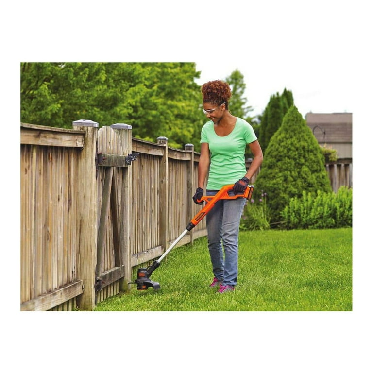 Free Shipping BLACK DECKER Lithium Ion Cordless String Trimmer Leaf Blower Combo Kit Lightweight Quiet LCC221 Walmart