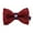 Agate Red, variant on Rhinestone Bow Ties for Men Pre Tied Sequin Diamond Bowties with Adjustable Length - Party Banquet Wedding Bow Tie