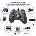 thumbnail image 4 of EasySMX Wired PC Steam Game Controller Gamepad Joysticks Dual Shock for Windows/ Android/ PS3/ TV Box/Tesla, ESM-9100,Black Gray, 4 of 9