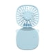 thumbnail image 2 of Nuevo ventilador de mano USB, base reversible, soplado vertical, 3 velocidades, mini ventilador de escritorio, recargable, sin escobillas, plegable, fácil de guardar., 2 of 7