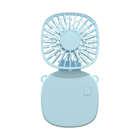 TaTaai 5Pcs Personal Necklace Fans Portable Mini Neck Hanging Fan Hand-held for Cooling USB Rechargeable Battery 3 Speed Air Circulatory