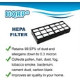 thumbnail image 4 of HQRP Filter for Eureka Boss 2270AT 2270B 2271A 2272AV 2273AV 2275AZ Upright Vacuum Cleaner, HF-7, 4 of 5