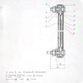 thumbnail image 4 of Medidor de nivel de líquido del tanque de agua con válvula autosellante Pantalla clara Indicador de nivel de aceite autosellante, 4 of 8