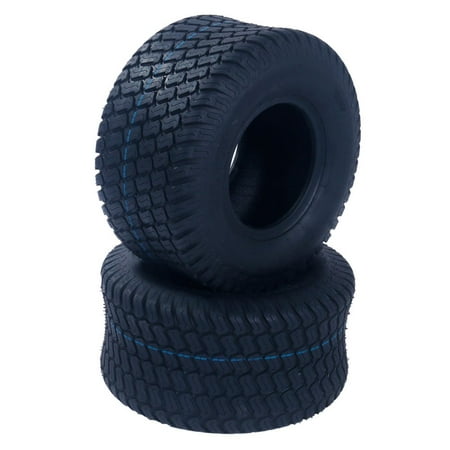 Set of 2 18x9.50-8 Lawn & Garden Mower Tractor Golf Cart Turf Tires 4 Ply 18-9.50-8 Turf Master