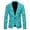 A-Blue773, variant on Mens Glitter Sequin Single Blazers Slim Fit Party Club Wear Suit Jacket