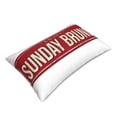 thumbnail image 3 of Bixox Retro Sunday Brunch Printed Pillow Protector,Super Soft Ideal for Home,Guests,Rentals - 16"x24", 3 of 8