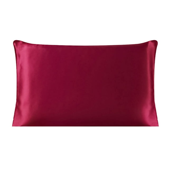 Unique Bargains 100% Silk Pillow Case Cover Pillowcase