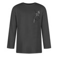 thumbnail image 3 of Qiopertar Liquidation à Moins de 5$ Hommes Imprimé Col Rond Mode Décontractée Manches Courtes Blouses Chemises en Liquidation Accès Anticipé Offres, 3 of 3