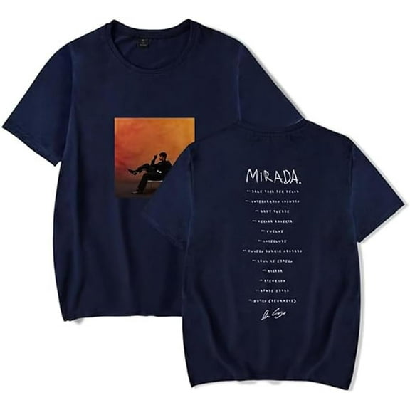 Ivan Mirada Album Merch T-Shirt Men Women Crewneck Short Sleeve Fashion Cornejo Tee Shirt Tops