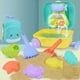 thumbnail image 4 of 8PCS Beach Sand Toy Set with Storage Suitcase Water Toy Set for Children Kids, 4 of 5
