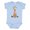 AE-Light Blue, variant on Baby Giraffe Boys or Girls Baby Bodysuit