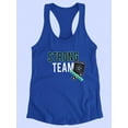 thumbnail image 3 of Strong Team Strong Teamwork Racerback Tank Women -Image by Shutterstock, Female x-Large, 3 of 4