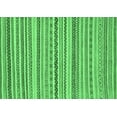 thumbnail image 1 of Ahgly Company Indoor Rectangle Abstract Emerald Green Modern Area Rugs, 4' x 6', 1 of 4