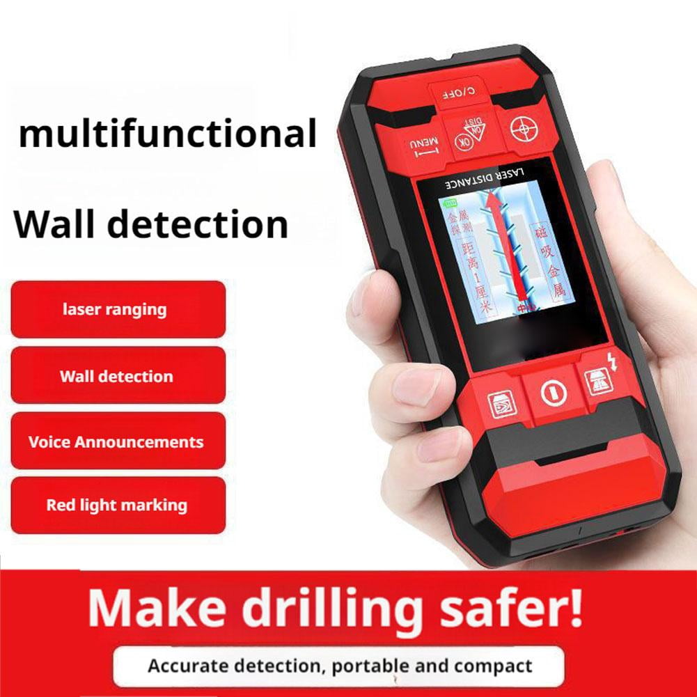 Multifunctional 4-in-1 Wall Scanning Detector, 2025 New Stud Finder with Smart , HD LCD Display, Accurate Positioning for Ac, Wire, Steel, Wood, Metal Inspection