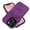 Dark Purple, variant on TECH CIRCLE Basic Case for iPhone 15 Pro 5G (2023) 6.1" - Hard Plastic Durable Soft Silicone Skin Case with Sturdy Foldable Kickstand, Shockproof Protective Lightweight Simple Rugged Shell Cover, Blue