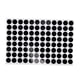 thumbnail image 5 of Accesorios de Billar- de 96 Piezas de Diámetro 1,2 Cm de de Billar Negro Etiqueta de de Billar-Autoadhesiva Sharpla Pegatinas para comer, 5 of 7