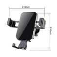 thumbnail image 4 of Inteprter Soporte para teléfono para automóvil Soporte para teléfono ajustable giratorio de 360 ° Soporte para teléfono móvil con Teléfono y Comunicación No.06, 4 of 6