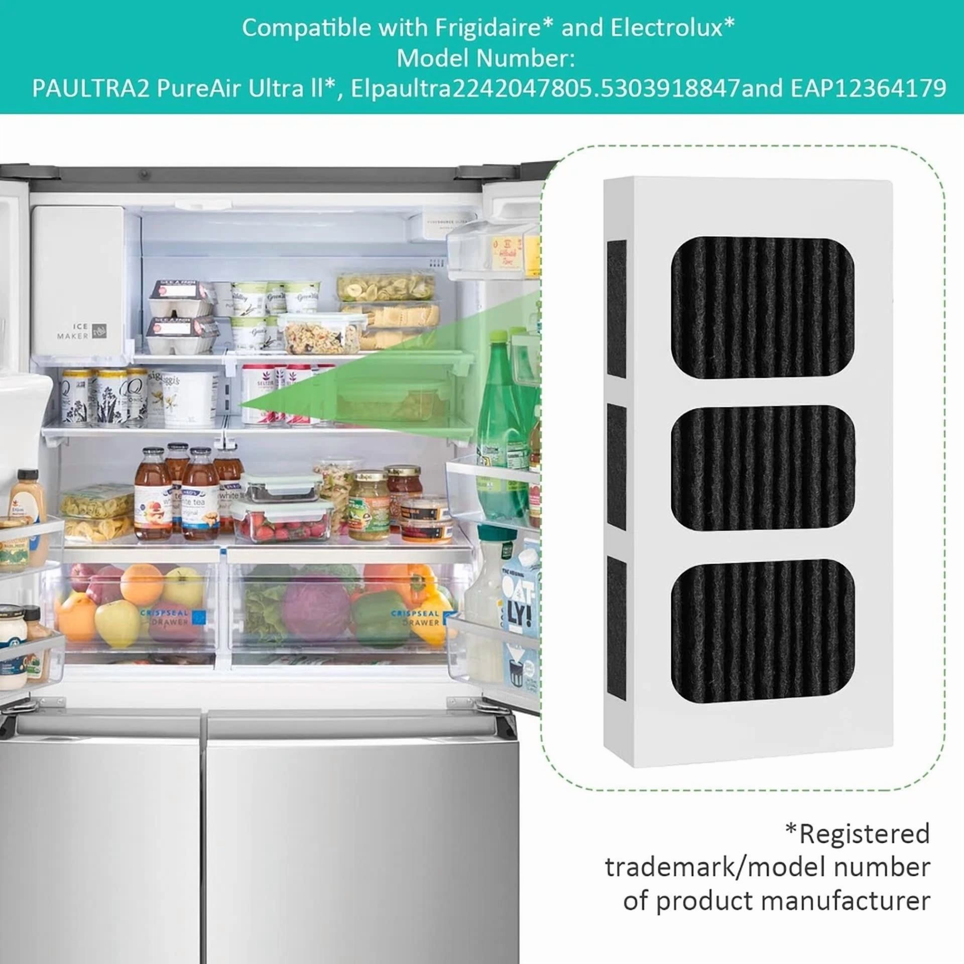 12X Replacement Refrigerator Air Filter For Frigidaire Paultra2 Pureair Ultra Ii