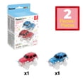 thumbnail image 4 of PicassoTiles Magnetic Racing Cars for Kids – 2PCS Vehicle Set for Magnetic Tile Race Track, STEM Construction Building Blocks Educational Toy, 4 of 10