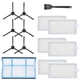 thumbnail image 2 of Kit de filtro de cepillo lateral, piezas de repuesto compatibles con aspiradora robótica para ILIFE V3 V3S V5 V5s, 2 of 5
