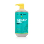Alaffia EveryDay Shea Shampoo, Vanilla Mint, 32 Oz. Gently Cleansing Shampoo for Normal to Dry Hair. Made with Fair Trade Shea Butter, Cruelty Free, Vegan, No Parabens.