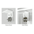 thumbnail image 7 of Linen Avenue Custom Cordless 57 W x 60 H Crystal DAY/NIGHT Cellular Shade, 7 of 7