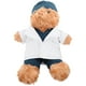 thumbnail image 2 of FELTECHELECTR Muñeco de oso de peluche marrón con traje médico para graduación, regalo de animal de peluche tierno, muñeco de peluche decorativo, regalo de médico, 2 of 6