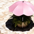 thumbnail image 6 of Plants Sun Shade Umbrella for Outdoor Plants Adjustable 25.6 Inch Canopy Cover for Potted Planters Garden Bed - Telescopic Pole with Ground Insert, Polyester Shade Cover for Vegetables Flowers, 6 of 7