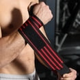 thumbnail image 3 of bestolf 2Pcs Wrist Compression Strap Adjustable Wrist Support Wrap Sprain Prevention Men Women Strength Training Weightlifting Deadlifts Wrist Brace, 3 of 8