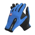 thumbnail image 1 of Guantes de invierno Macarena pantalla táctil antideslizantes a prueba de viento XL azul, 1 of 6