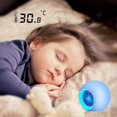 thumbnail image 4 of Kids LED Alarm Clock, Digital Alarm Clocks for Kids Bedside 7 Colors Changing Light for Boys Girls Room Decor with Temperature Date, Touch Control and, 4 of 5