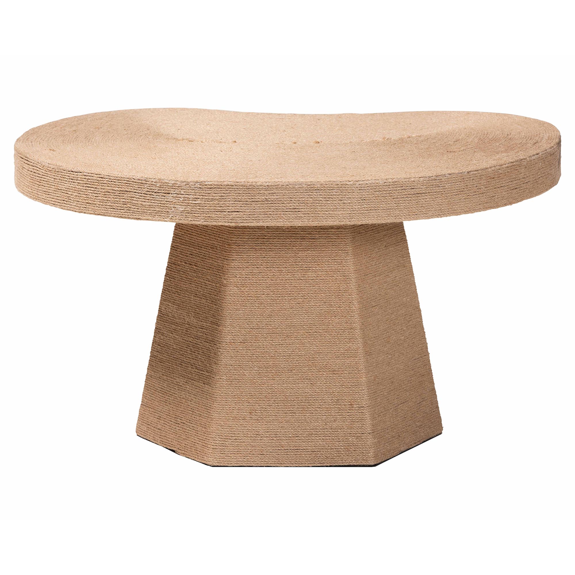 bali & pari Lenka Boho Coffee Table, Natural Brown