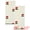 White, variant on Unique Bargains 2 Pack Absorbent Quick Dry Hand Towels Fruit Embroidered Red 29" x 13"