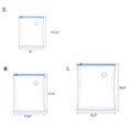 thumbnail image 3 of Vacuum Storage Bags Space Saving Airtight Compression Sealing Bags for Clothes Blankets Bedding Home Organization and Travel Storage Clear, 3 of 5