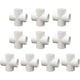thumbnail image 5 of 10 piezas Cruz de PVC de 4 vías para la construcción de conectores de muebles de marco de invernadero de alta resistencia 20mm, 5 of 5