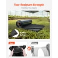 thumbnail image 2 of VEVOR 10 Mil Plastic Sheeting Heavy Duty 10' x 100', Thick Plastic Sheeting Roll, Plastic Drop Cloth Painters Tarp, Polyethylene Covering for Crawl Space Vapor Barrier, Multi-Purpose, Black, 2 of 9