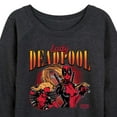 thumbnail image 3 of Marvel Deadpool - Lady Deadpool - Women's French Terry Pullover Sweatshirt, 3 of 5