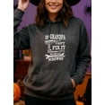 thumbnail image 4 of Graphic Grandpa Sayings Hoodie for Men and Women, Unisex Pullover Hooded Sweatshirt, Comfortable Cotton Poly Blend, Grandpa Gift Casual Outfit, 4 of 5