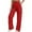 Brick Red, variant on HNMKIU Girls Cargo Pants with Side Pockets Elastic Waistband Drawstring Casual Trousers for Big Kids and Tweens Solid Color Joggers Brick Red,4-5 Years