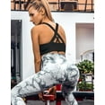 thumbnail image 2 of SMZ Sports Bra for Women, Criss-Cross Back Padded Strappy Sports Bras Medium Support Yoga Bra with Removable Cups, 2 of 12