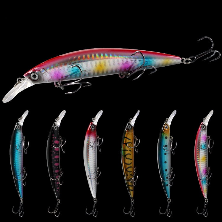 2PC Fishing Lures Jigs With Hook 36g Sea Fishing Sinking Minnow Plastic Fishing Tackle Bait